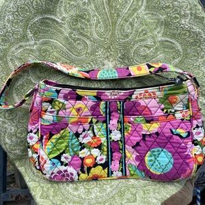 Vera Bradley bag multi-color quilted fabric bag